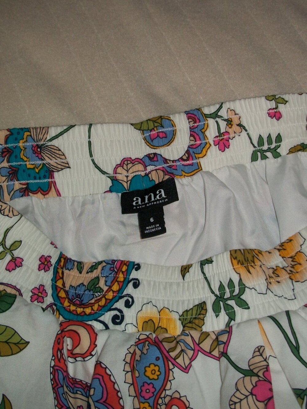 A.N.A. New Approach Cotton Skirt Size 6